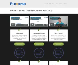 Picourse.com(HomeSAP PI course) Screenshot