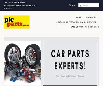 PicParts.com(Car parts) Screenshot