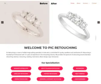 Picretouching.com(Photo Editing Company) Screenshot