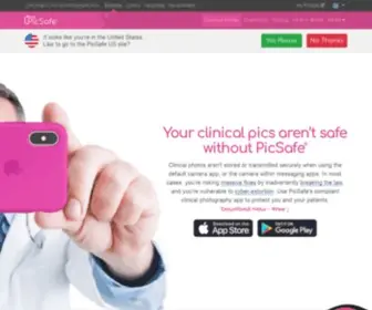 Picsafe.com(PicSafe®) Screenshot