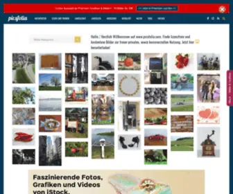 Picsfolia.com(Deutschlands Bilderblog) Screenshot