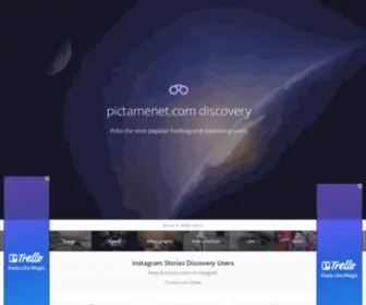 Pictamenet.com(Instagram Profiles users and Story Viewer) Screenshot