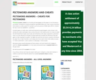 Pictowordanswers.com(Shop for over 300) Screenshot