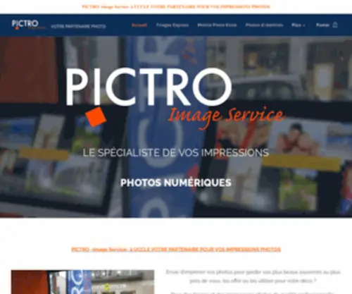 Pictro.be(Accueil) Screenshot