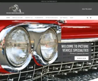 Picturecars.tv(Picture Vehicle Specialties) Screenshot