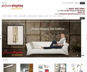 Picturedisplaysystems.co.uk(Picture display systems) Screenshot