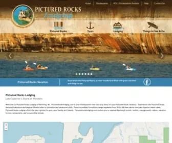 Picturedrockslodging.com(Pictured Rocks Lodging) Screenshot