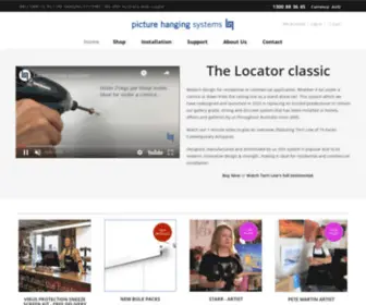 Picturehangingsystems.com.au(Picture Hanging Systems) Screenshot