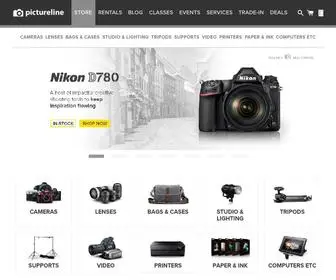 Pictureline.com(Pictureline Photo Video Digital Cameras) Screenshot