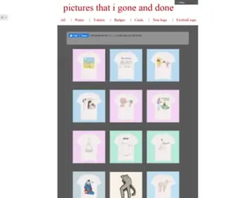 Picturesthatigoneanddone.com(Pictures That I Gone And Done) Screenshot