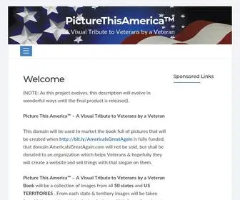 Picturethisamerica.com(A Visual Tribute to Veterans by a Veteran) Screenshot