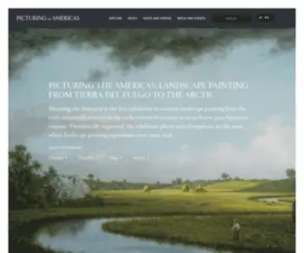 Picturingtheamericas.org(Picturing the Americas) Screenshot