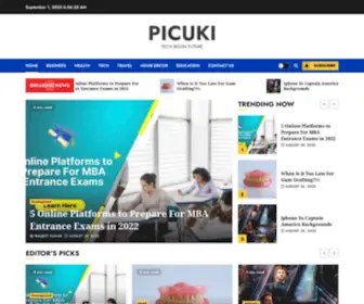 Picukiin.com(Tech Begin Future) Screenshot