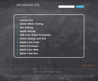 Picupload.org(Kostenloses Bilderhosting mit picU.cc bis zu 15MB) Screenshot