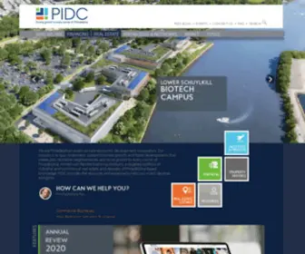 PidcPhila.com(PIDC) Screenshot