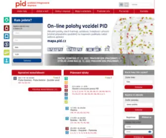 Pid.cz(Úvodní stránka) Screenshot