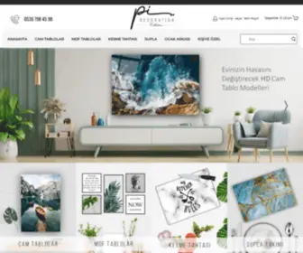 Pidekorasyon.com(Cam Tablo ve Ev Aksesuarları) Screenshot