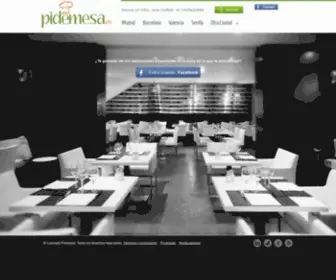 Pidemesa.es(Reserva Restaurante para Grupos) Screenshot