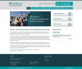 Pidirect.com.au(PI Direct) Screenshot