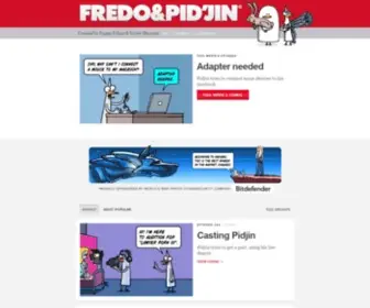 Pidjin.net(Fredo and Pidjin) Screenshot