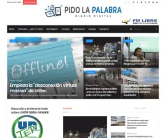 Pidolapalabra.com.ar(Pido la Palabra Sierra Grande) Screenshot