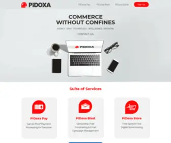 Pidoxa.com(Home) Screenshot