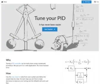 Pidtuner.com(PID Tuner Controller) Screenshot