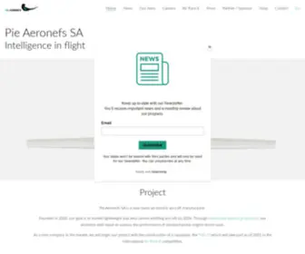 Pieaeronefs.ch(Pie Aeronefs SA) Screenshot