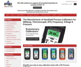 Piecal.com(PIE Calibrators) Screenshot
