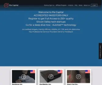 Pie.Capital(Pie Capital Accredited Deal Flow Pie Capital) Screenshot