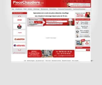 Piecechaudiere.com(PieceChaudiere) Screenshot