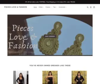 Piecelovefashion.com(Pieces Love & Fashion) Screenshot