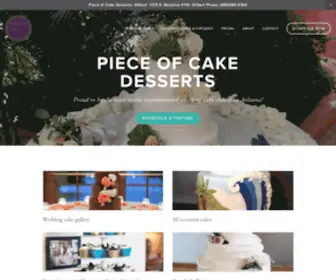 Pieceofcakeaz.com(Piece of Cake) Screenshot