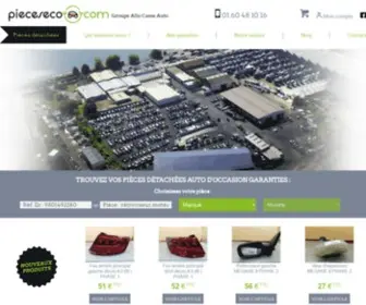 Pieceseco.com(Pièces Eco) Screenshot