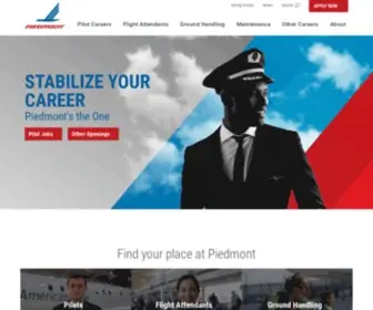 Piedmont-Airlines.com(Piedmont Airlines) Screenshot