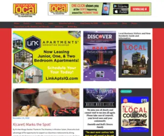 Piedmontlocalnc.com(Piedmont Local Monthly) Screenshot