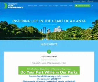 Piedmontpark.org(Piedmont Park) Screenshot