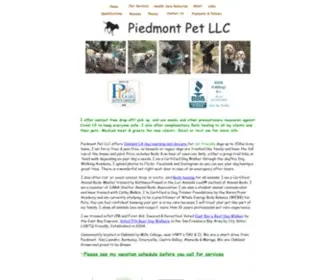 Piedmontpet.com(Piedmont Pet) Screenshot