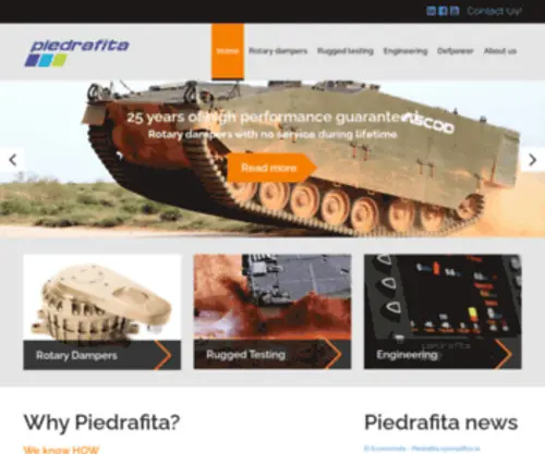Piedrafita.com(Rotary dampers (Shock absorbers)) Screenshot
