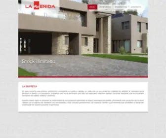 Piedraslaavenida.com.ar(Materiales para la construcción) Screenshot