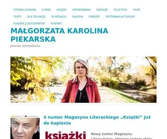 Piekarska.net(MAŁGORZATA KAROLINA PIEKARSKA) Screenshot