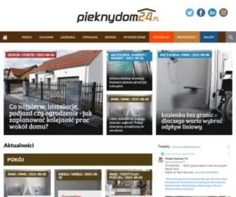 Pieknydom24.pl(Portal nowości z rynku wyposażenia wnętrz) Screenshot