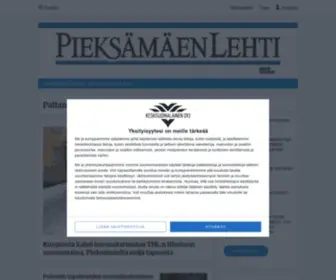 Pieksamaenlehti.fi(Etusivu) Screenshot