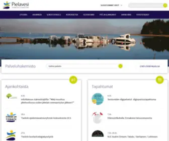 Pielavesi.fi(Pielaveden kunta) Screenshot