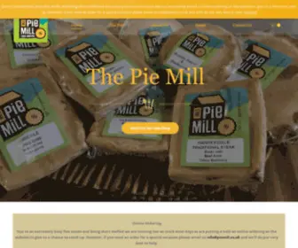 Piemill.co.uk(The Pie Mill) Screenshot