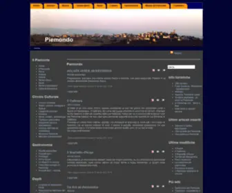 Piemondo.it(Piemonte) Screenshot