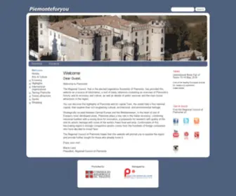 Piemonteforyou.it(Welcome) Screenshot