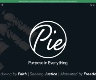 Piemovement.com(Purpose In Everything (PIE)) Screenshot