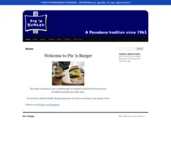 Pienburger.com(Pie 'N Burger) Screenshot