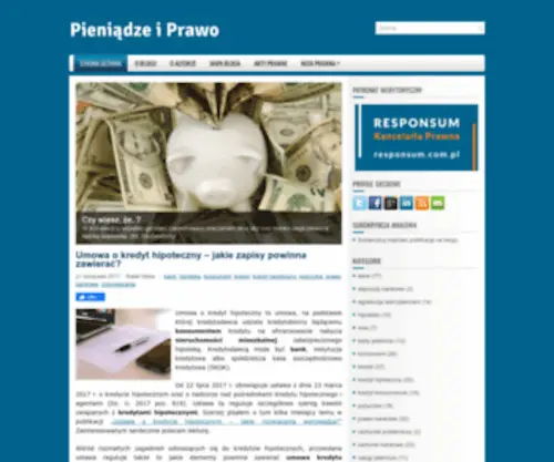 Pieniadzeiprawo.pl(Pieniądze) Screenshot